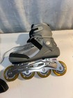Elite Ss Inline Skates Size 6  Black Gray Abec76 Bearing Rollerblades
