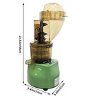 Automatic Spiral Juicer Commercial Grade Extracts Ginger Carrot Fruits 500w 110v