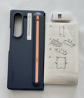 Authentic Samsung Galaxy Z Fold6 S Pen Case Navy Cover Stylus Holder W  S Pen