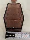 Vintage Wheaton Purple Rip Glass Coffin Poison Bottle Casket Halloween Goth 1971
