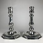 Tiffany And Co Sterling Silver Candlesticks Denmark 766g Hollow Candle Holders