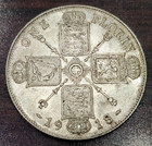 1918 Gr  Britain 1 Florin - High Grade - Strong Devices