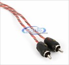Stinger Si42ym 2-channel 4000 Series 2 Male To 1 Female Rca Y-adapter Cable