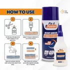 Ca Glue With Activator 3 5oz Fast Bond Wood Metal Plastic Ceramic Clear Dry Kit