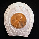 Encased 1958-d Lincoln - Shenandoah Valley National Bank  Winchester  Virginia