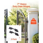7-inch Heavy Duty Gate Hinges 2 Pcs Weld On Barrel Hinge For Swing Trailer Gate
