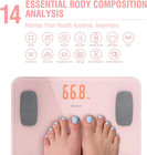 Body Fat Scale  Smart Bmi Scale Digital Bathroom Wireless Weight Scale  Body Mon