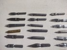 117 Vintage Pen Nibs By Hunt   Co  Assorted Sizes And Tips Drawing Calligraphy 