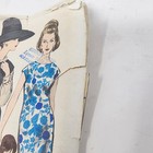Vintage 60 s Vogue Sewing Pattern 5995 Misses Size 12 One Piece Dress Uncut