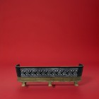 Antique Victorian Pierced Brass Fireplace Screen Fender 3 Lion Paws Feet 38   x10   
