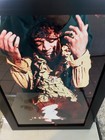 11x17 Framed Jimi Hendrix Poster Rock Legend Burning Guitar 1967 Brand New