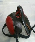 New Falconry Hood Dutch Hand Stitched  black red   all Sizes Available 