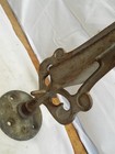 Antique Cast Iron 13  Tall Fence Post Finial Topper Ornate Victorian Top Spear
