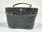 Antique Opera Glasses Case Only Leather Blue Interior Le Maire Fabt Paris