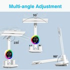 Dimmable Led Desk Light Touch Sensor Table Bedside Reading Lamp Usb Rechargeable