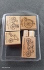 Stampin  Up  Life Cycles Set Of 6 Bicycle Unicycle Tricycle Inspiration