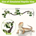 Pinvnby Flexible Bend-a-branch Jungle Climbing Vines Suction 1pcs  Green