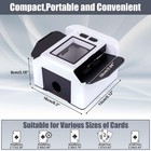 Automatic Card Shuffler  Rechargeable Portable Uno Shuffler Machine With Dual   
