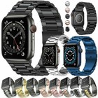 Stainless Steel For Apple Watch Series 6 5 4 3 2 Se Bracelet Strap Band 40 44mm