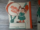 Vintage Cereal Premium Cut Out Figures Kellogg s Called Town Band 5 Figures   2h