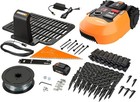 Worx Landroid S 20v 2 0ah Robotic Lawn Mower  battery   Charger Included 