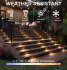 Cloudy Bay Cr190 Vivid Led In Or Outdoor Tunable Stair Light 6 Pk Oil Rub Bronze
