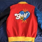 Golf Wang Anti-golf Men s Colorblock Varsity Jacket Size L 
