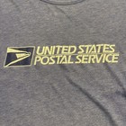 Vintage Usps United States Postal Service Logo Tee Blue Single Stitch Size 2xl