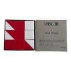 Wisc-iii Wechsler Children Iq Test Kit Object Assembly Block Design Picture Lot