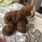 Aurora World Brown Gibbon Monkey Ape Chimp Floppy Stuffed Animal Plush 6 