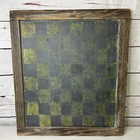 Antique School House Double Sided Framed Slate Chalkboard 16    By 18   