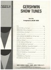 Gershwin Show Tunes 16 Songs Organ 1965 Sheet Music Book