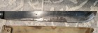 Vintage Vietnam Era Bulldog Military Machete W  Canvas Sheath Military