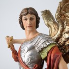 Bc Catholic St  Michael Statue  17  H Archangel Figure  Indoor Statue patron    
