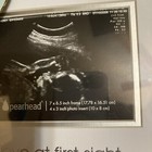 Pearhead Sonogram Picture Frame Love At First Sight For Baby Ultrasound Photo