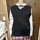 Dennis Black Uniform Vest Girls  Size Adult S Small - 030