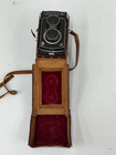 Yashica Yashica-a Twin Lens Reflex Film Camera Black Original Case
