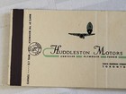 Huddleston Motors Limited Toronto Chrysler Plymouth Fargo Matchbook Canada