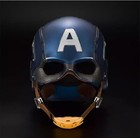 In Stock Marvel Captain America Helmet 1 1 Wearable Mask Collection Cosplay Prop