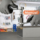 Rivet Nut Installation Tool Set Flat Head Rivnut Threaded Insert Nut Kit Sae   M