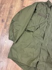 Vintage Us Army Parka Extreme Cold Weather Mens Large Olive Green Fishtail 80s