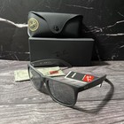 Ray-ban Justin Rb4165 852 88 Matte Grey Square Sunglasses W  Case   Box Real