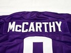 Jj Mccarthy Minnesota Vikings Rookie Autographed Signed Jersey Beckett Certified