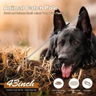 45 Animal Control Pole Dog Catch Rod Noose Holder Trap Tool For Medium Large
