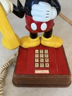 Vintage 1976 The Mickey Mouse Phone Landline Push Button Telephone Disney