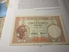 Cinco Francs Noumea Bill