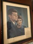 President John F  Kennedy And Jackie Kennedy Autographed Image 1961 Us Senate