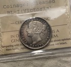 Canada Twenty Cents 20c 1858 Iccs Ef-40  Blundered I In Victoria  Cleaned  Rare