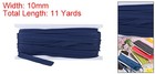 Cotton Piping Trim 11 Yards 0 4 Inch Wide Cord Trim For Sewing Navy Blue