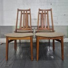 Vintage Set Of Danish Teak Dining Chairs